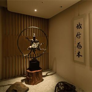 中式休息室装修效果图