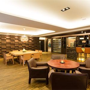 200㎡中式风格餐厅装修效果图