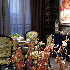 首开如院新古典风格别墅餐厅装修效果图
