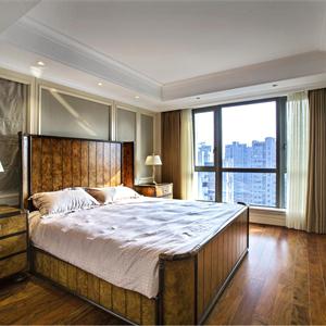 140㎡美式风格卧室装修效果图