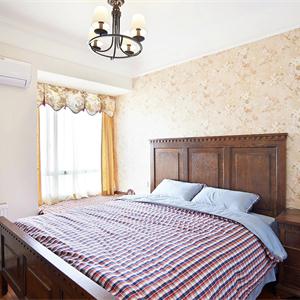 135㎡美式风格卧室装修效果图