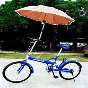 自行车雨伞架安装具体流程？