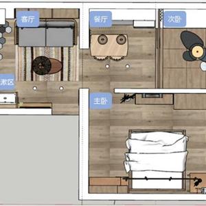 老屋如何改造？这套46平清新日式宅就是最好的参考