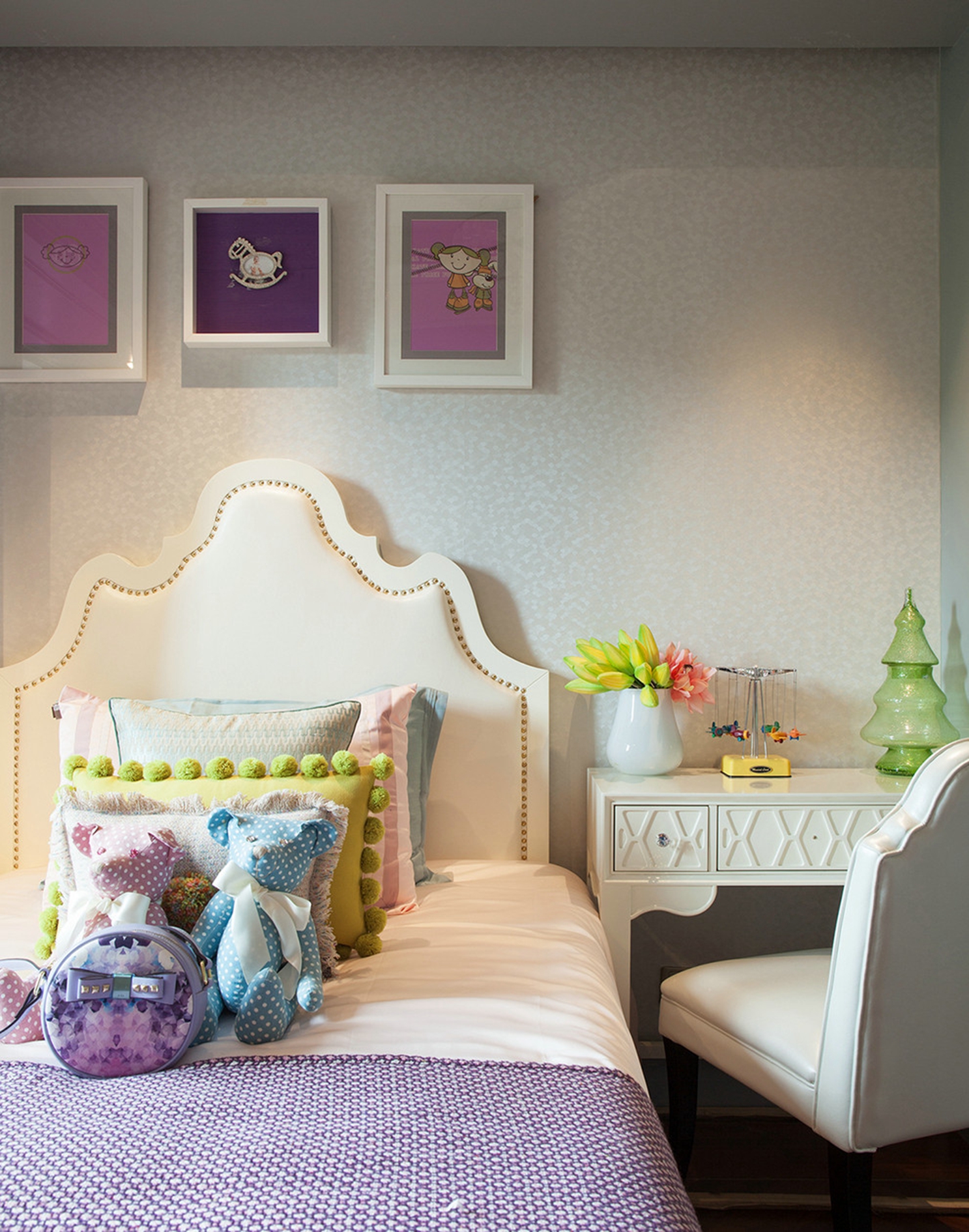 欧式风格别墅儿童房装修卧室设计图