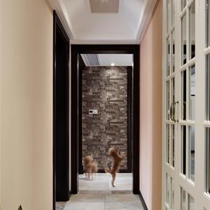 三居室欧式风格走廊装修效果图