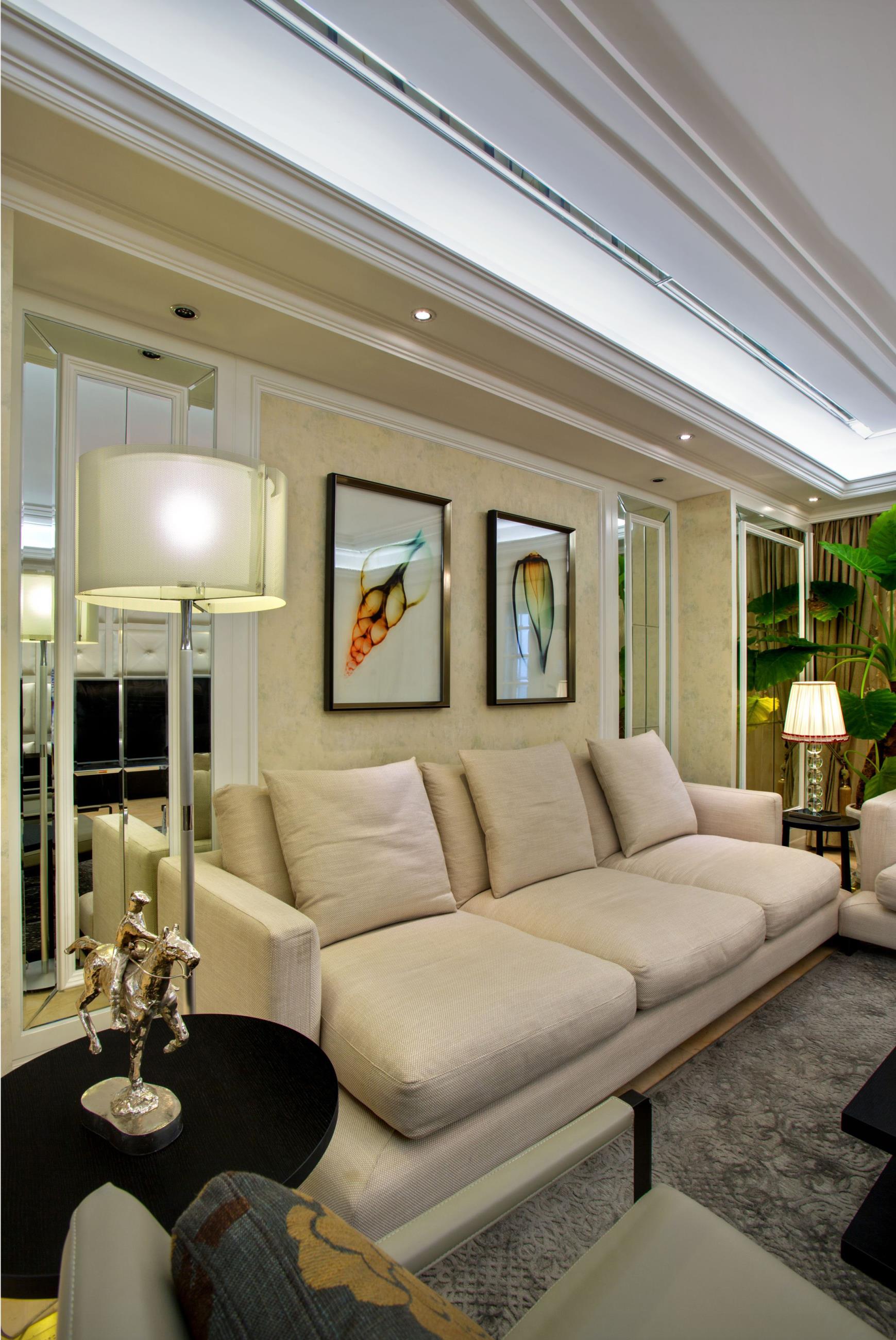 奢华欧式风格客厅沙发装修效果图